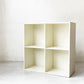 モンタナ MONTANA ベーシックシェルフ BASIC SHELF 1112 システムシェルフ 2列2段 オープンシェルフ アイボリー オフホワイト デンマーク ★