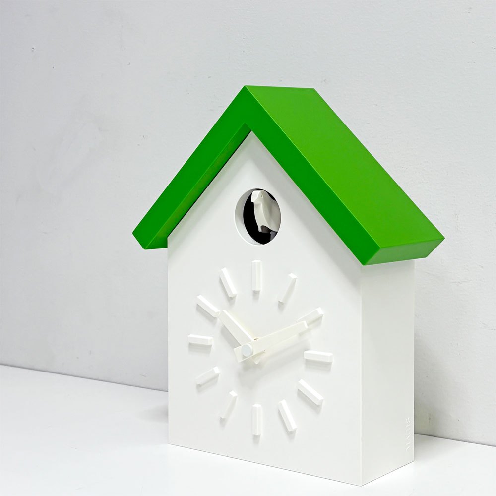 マジス MAGIS クークロック CU-CLOCK 鳩時計 グリーン 未使用品 動作確認済み 深澤 直人 イタリア モダンデザイン 参考価格¥59.400- ●
