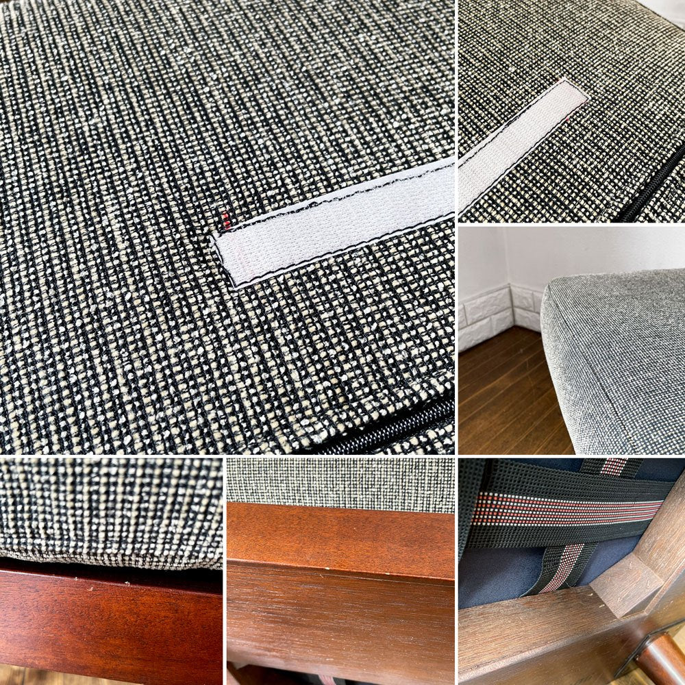 パシフィックファニチャーサービス PACIFIC FURNITURE SERVICE P.F.S スタンダードC STANDARD C オットマン フットスツール Mo Black 定価 : \ 77,000- ◎