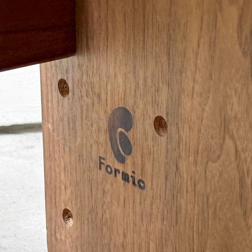 フォルミオプラス Formio+ KF-01 デスク 勉強机 KF-15 デスクライト ドロワー付き ウォールナット材 受注生産モデル 阿久津雄一 デンマーク ●