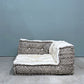 アデペシュ a.depeche ブロックマルチソファ Block Multi Sofa コーナー ジオ グレー GEO gray 定価￥41,800 ◎