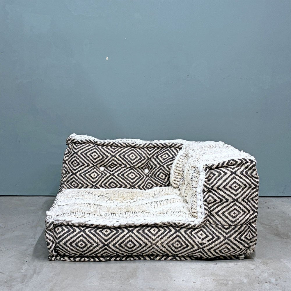 アデペシュ a.depeche ブロックマルチソファ Block Multi Sofa コーナー ジオ グレー GEO gray 定価￥41,800 ◎
