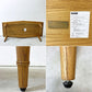 ジャーナルスタンダードファニチャー j.s.F アビー ABBEY コーヒーテーブル COFFEE TABLE アッシュ材 W130cm 廃番 ●