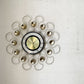 Robertshaw Controls Company ラックス LUX サンバーストクロック ウォールクロック 掛時計 Φ50cm ミッドセンチュリー USビンテージ ◎
