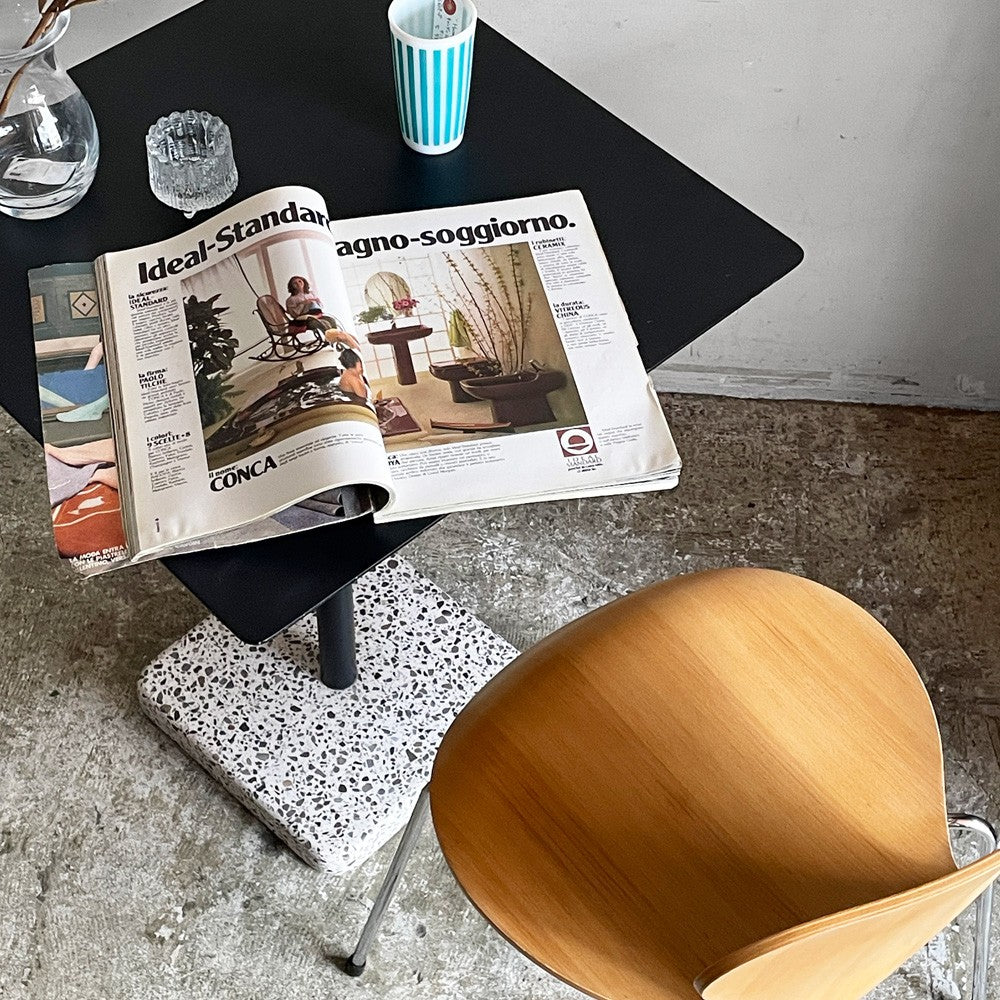 ヘイ HAY テラゾー TERRAZZO TABLE スクエアテーブルアンスラサイト 人工大理石 ダイニングテーブル カフェテーブル デンマーク 北欧家具 ■