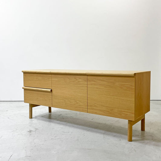 イデー IDEE スティルト サイドボード L STILT SIDEBOARD L テレビボード AVボード オーク材 W141cm マリナ・ボーティエ ナチュラル ●