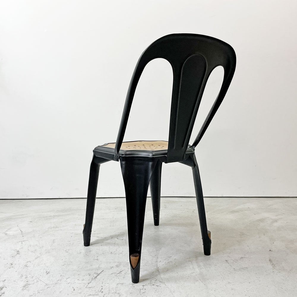 ノーザンオハイオインダストリアル Northern Ohio Industrial マルチプルズチェア Multipls Chair ダイニングチェア スタッキング ブラックスチール インダストリアルデザイン B ●