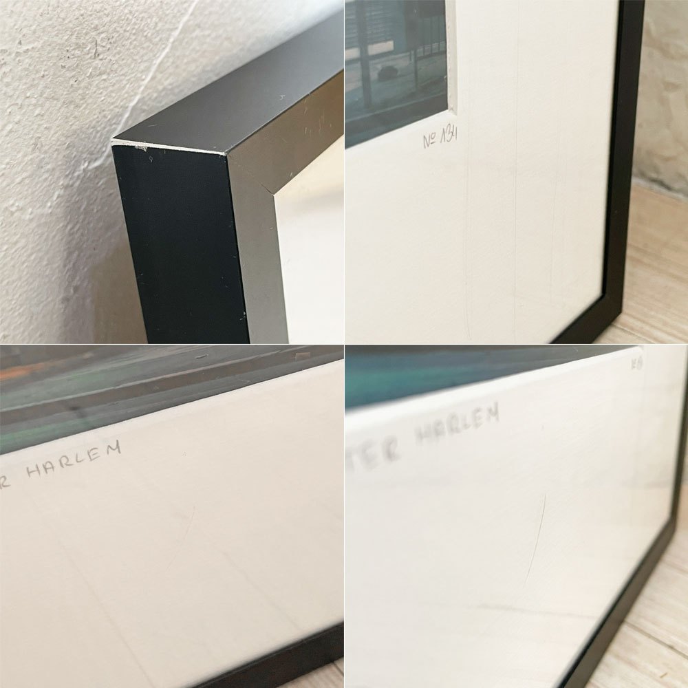 YellowKorner THE APOLLO THEATER HARLEM ポスター  フランク・ボボ Franck Bohbot  額装付き アクリル エディション有り ★