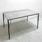 オーダーファニチャー Custom made furniture モルタル塗料天板 x 鉄脚 ダイニングテーブル W120cm インダストリアル モダンデザイン ●