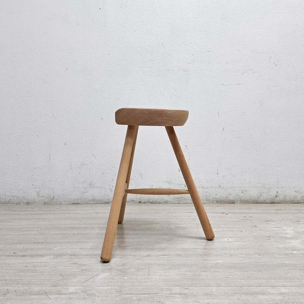 ワーナー Werner シューメーカーチェア Shoemaker Chair NO.49 スツール ビーチ材 ラーズ・ワーナー デンマーク 北欧家具 ●