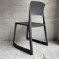 ヴィトラ Vitra ティプトン Tip Ton ワークチェア ダイニングチェア デスクチェア ブラック スタッキング チルト機能 定価￥47,300- ♪