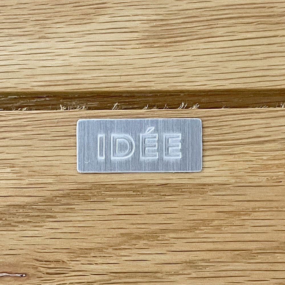 イデー IDEE マタン MATIN ダイニングテーブル オーク無垢材 スチールレッグ ナチュラル W140cm 澁谷一星 ●