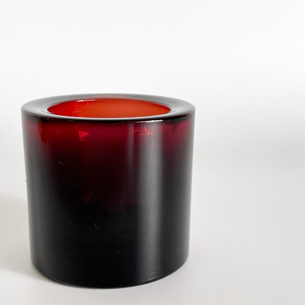 イッタラ iittala マリメッコ marimekko キビ kivi キャンドルホルダー ブラウン 60mm ヘイッキ・オルヴォラ フィンランド 北欧雑貨 ■