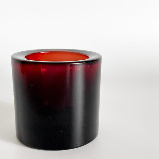 イッタラ iittala マリメッコ marimekko キビ kivi キャンドルホルダー ブラウン 60mm ヘイッキ・オルヴォラ フィンランド 北欧雑貨 ■