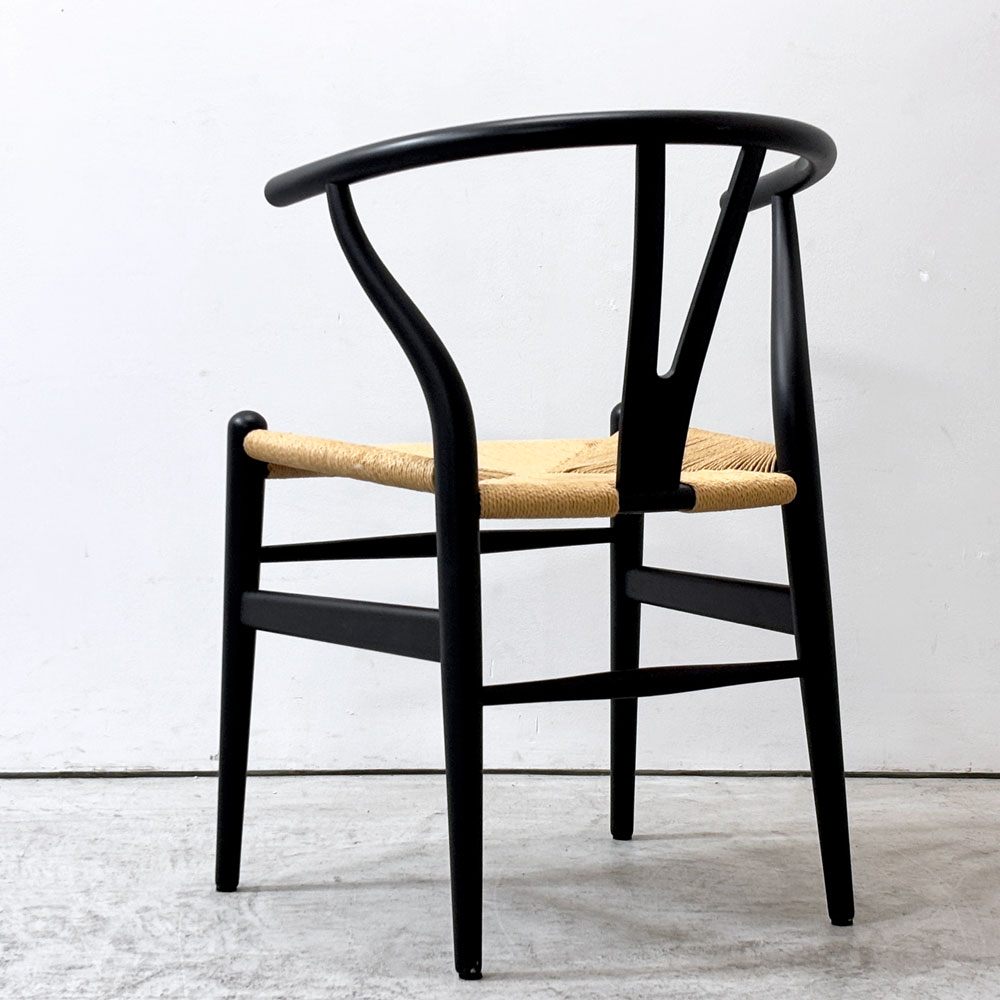 カールハンセン&サン Carl Hansen&Son Yチェア CH24 ハンス J. ウェグナー ビーチ材 ブラックラッカー 北欧家具 デンマーク ●