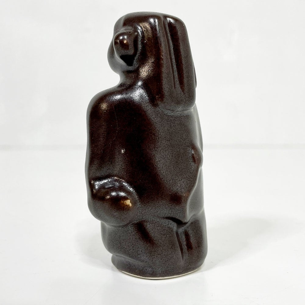 オーケ・ホルム Ake Holm クーラ Kulla トロール Troll オブジェ フィギュリン H8cm 陶器 スウェーデン ビンテージ C ●