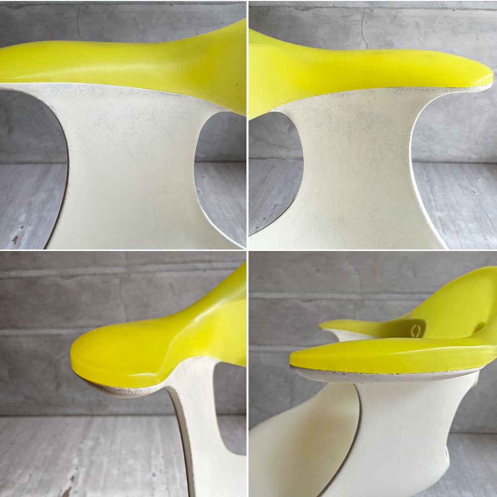 ドリアデ driade ブルーベルチェア BLUEBELLE chair アームチェア イエロー ロス・ラヴグローヴ 廃番 ♪