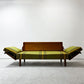 ニールスアイラーセン Niels Eilersen チーク材 デイベッド 2Pソファ Illum Wikkelso イルム・ヴィケルソー デンマークビンテージ ●