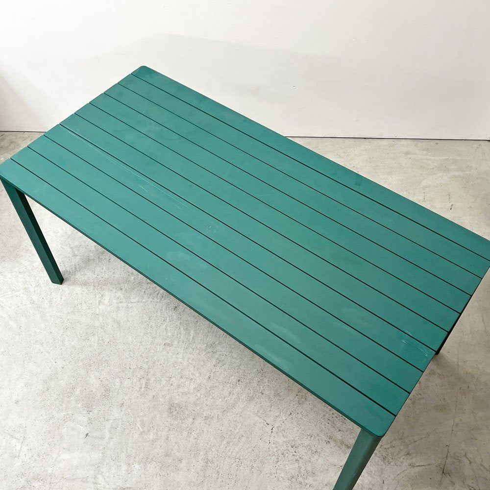 ザ・コンランショップ THE CONRAN SHOP ハイライン レクタングラー アウトドア テーブル HIGHLINE RECTANGULAR OUTDOOR TABLE グリーン ●