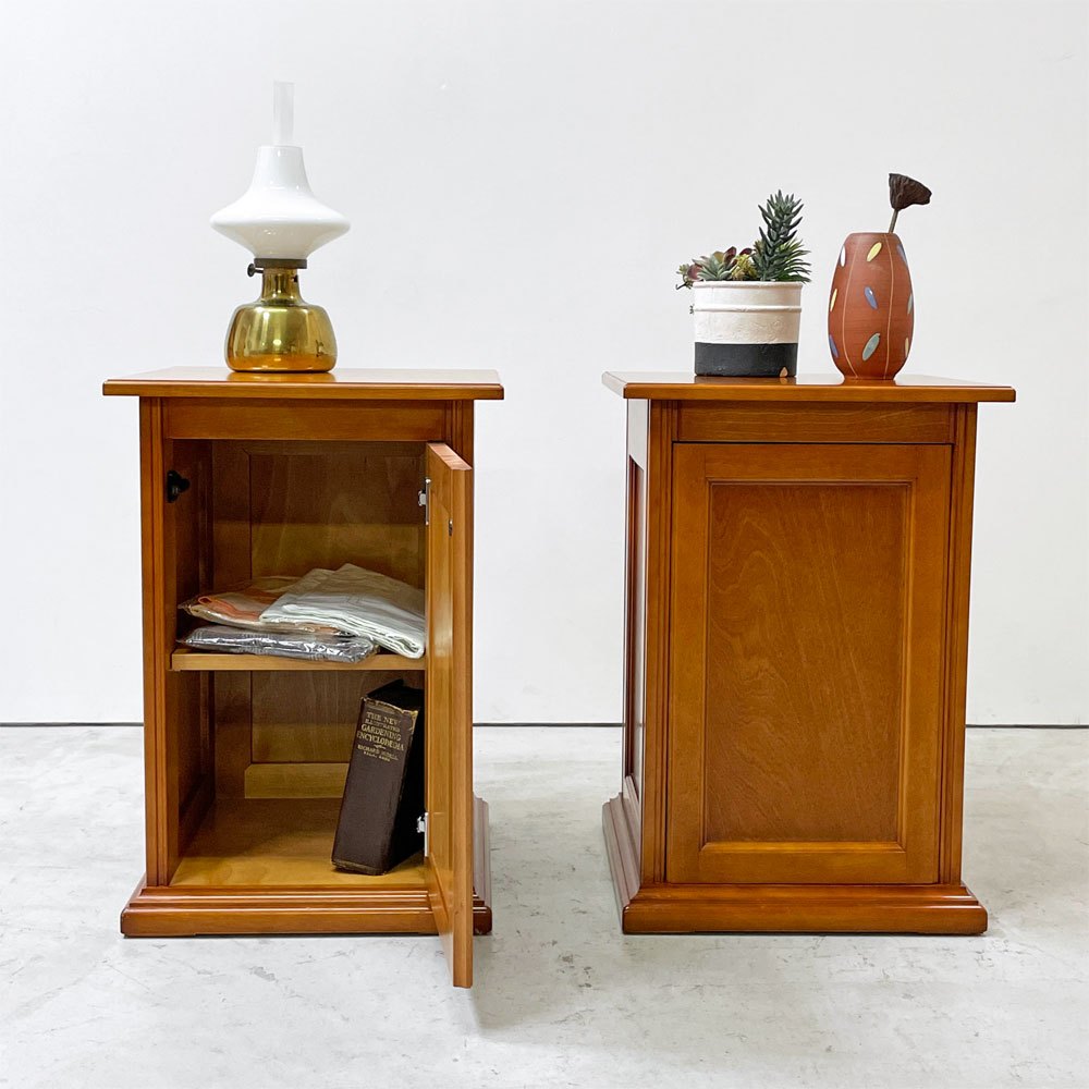 横浜ダニエル LDシリーズ A-322 A-320 ダイニングテーブル 組み立て式 2キャビネット W180cm 樺桜材 元町家具 クラシカルデザイン ●