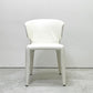 カッシーナ Cassina オラ 367 HOLA アームチェア 本革 フルレザー ホワイト ハンス・ウェッツスタイン 定価￥374,000- A ●