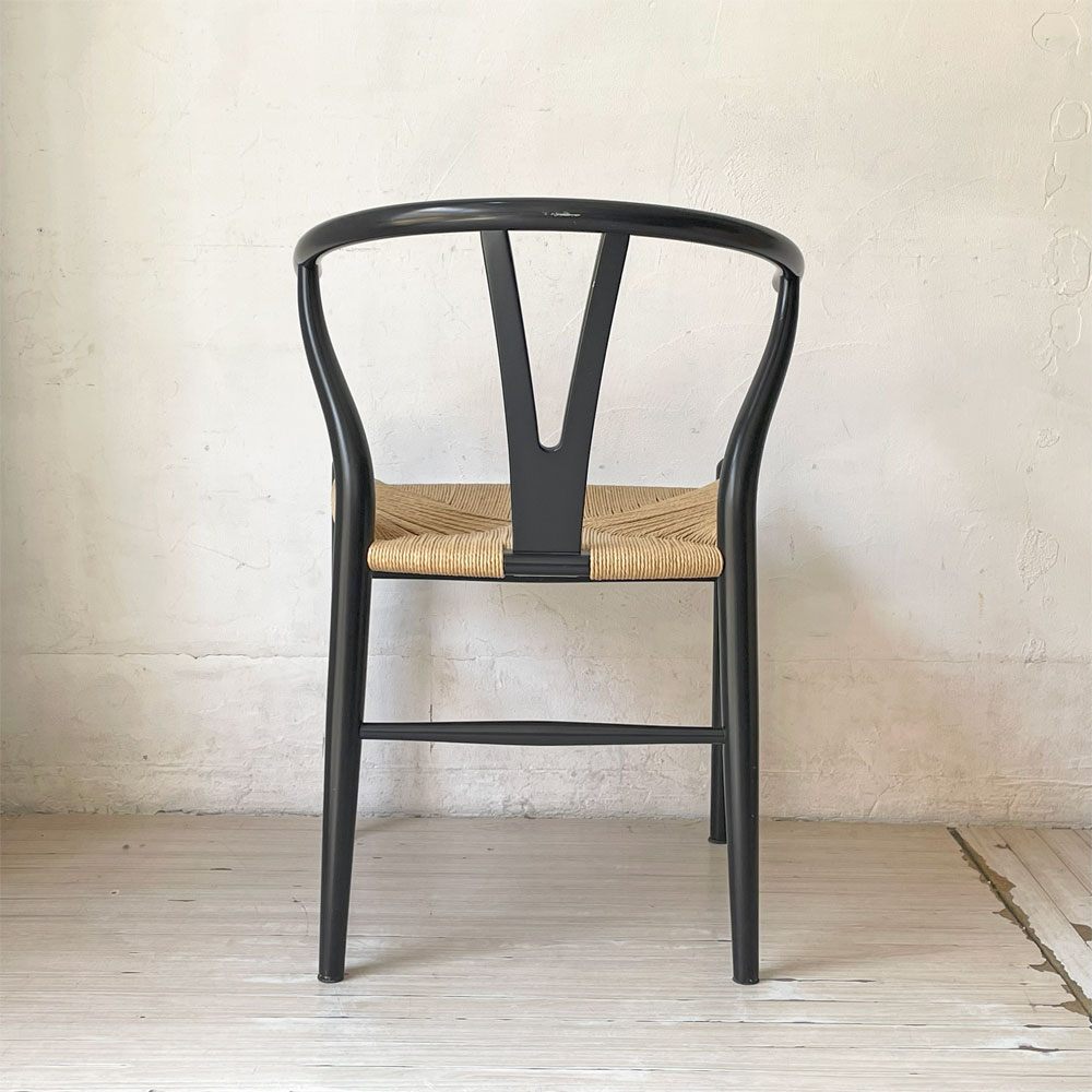 カール ハンセン＆サン Carl Hansen & son CH24 Yチェア ハンス・J・ウェグナー ビーチ材 ブラックラッカー ペーパーコード  参考104,500円 ★