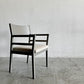マスターウォール MASTERWAL グレイズ GRAY'S ARM CHAIR アームチェア ホワイトオーク材 ライトグレー ファブリック座面 アイボリー系 廃番仕様 展示品 〓