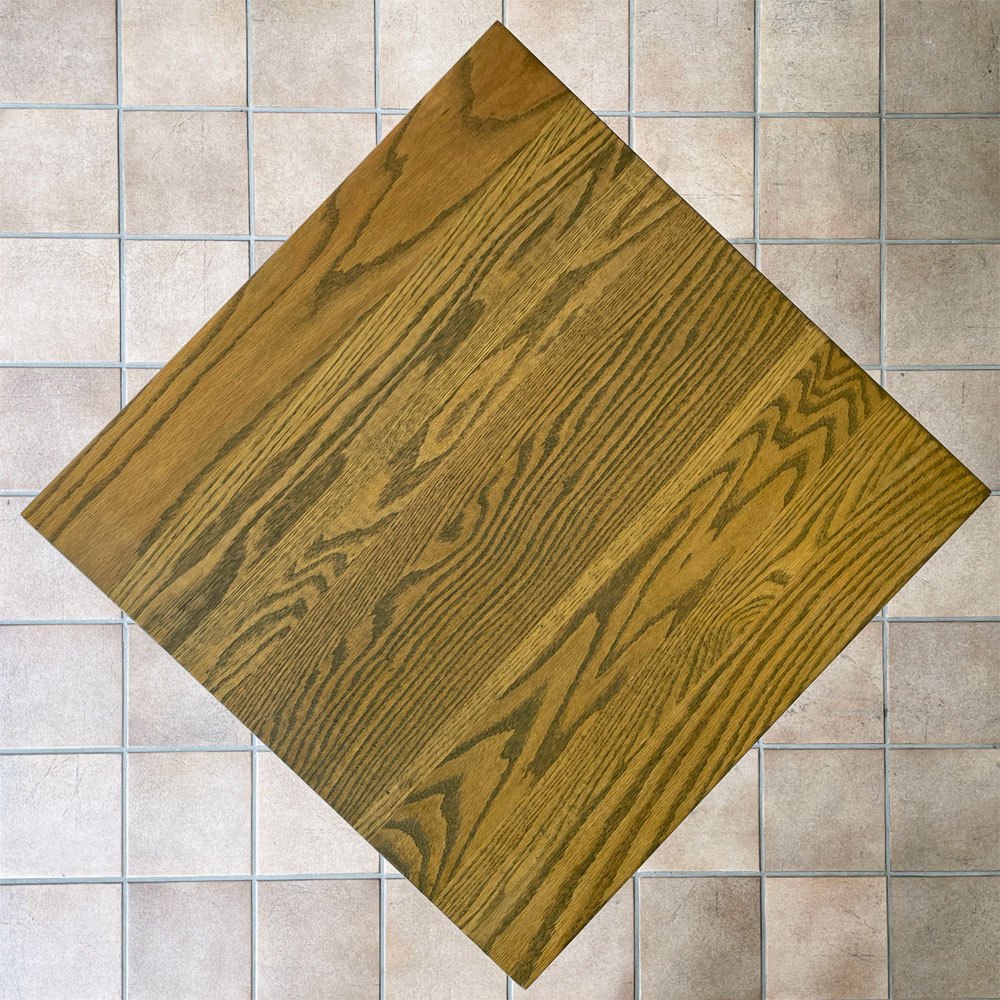 アクメファニチャー ACME Furniture グランビュー GRANDVIEW カフェテーブル オーク無垢材 スチール ダイニングテーブル スクエア W65cm ◇