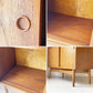 ボーンホルムス・モーベルファブリック Bornholms Mobelfabrik チーク材 ライティングビューロー ブックシェルフ キャビネット Johannes Sorth 北欧ビンテージ ★
