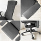 ハーマンミラー Herman Miller エンボディチェア デスクチェア オフィスチェア ジェフ・ウェバー ビル・スタンフ シンク ファブリック ブラック 定価￥299,200- ★