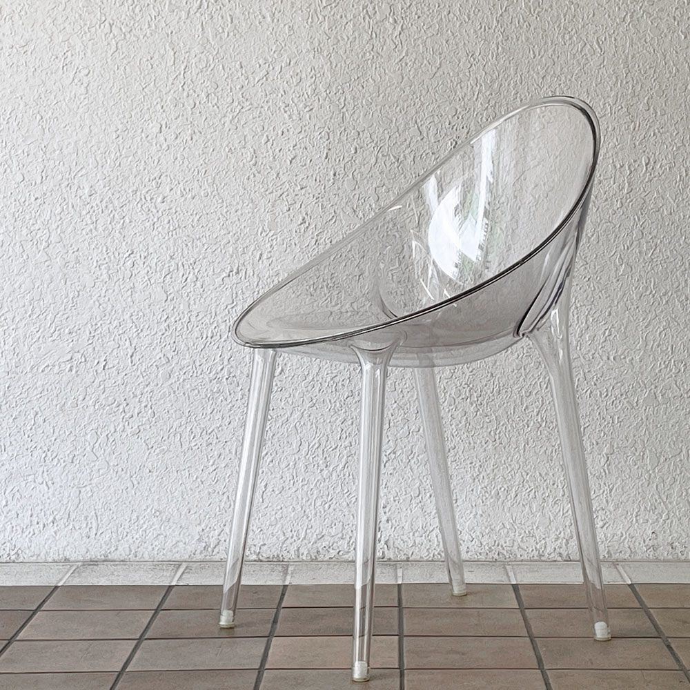 カルテル Kartell ミスターインポッシブル MR. IMPOSSIBLE ダイニングチェア クリスタル フィリップ・スタルク 定価77,200円 イタリア ◇