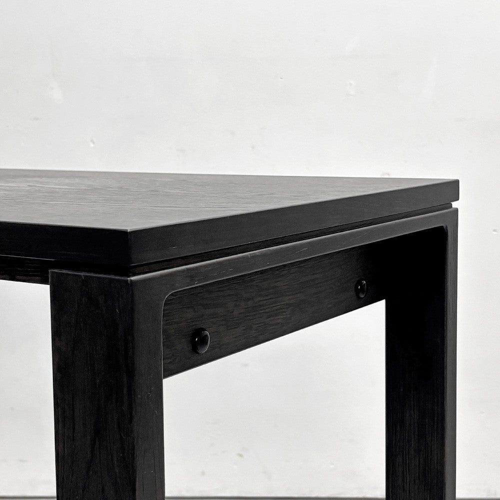 カリモク karimoku ユーティリティプラス Utility plus デスク シアーブラック オーク材 120×45cm モダンスタイル ●