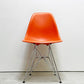 ヴィトラ Vitra サイドシェルチェア エッフェルベース ポリプロピレン製 オレンジ C&R イームズ ミッドセンチュリーデザイン ●