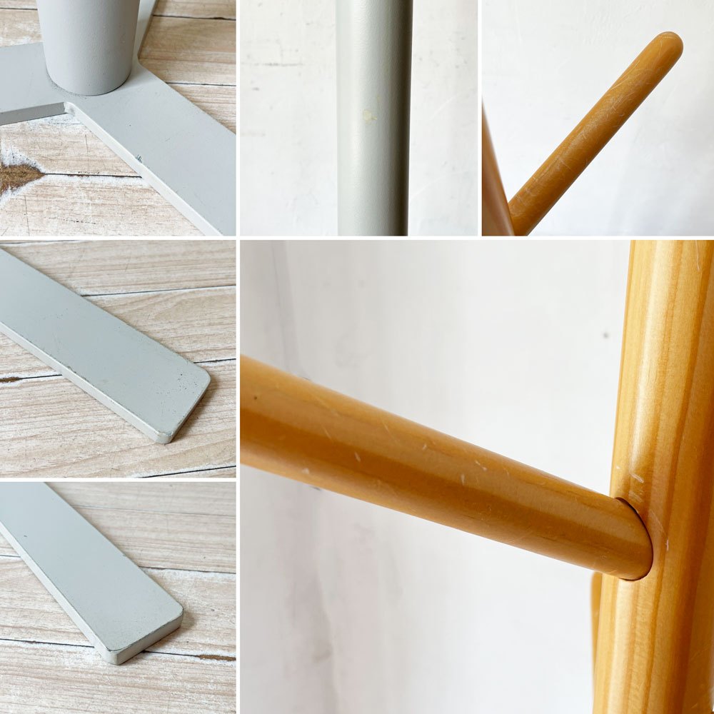 サラサ SARASA リビングコレクション ポールハンガー ハンガーラック コートハンガー 帽子掛け ナチュラル ★