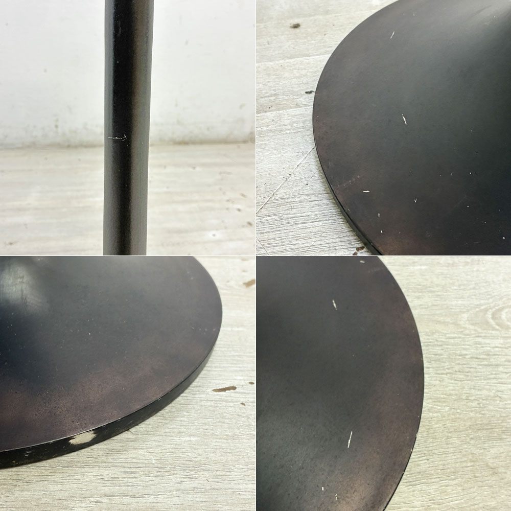 クレイト&バレル Crate&Barrel ネロ Nero Marble Accent Table 大理石サイドテーブル ラウンド モダンデザイン 参考価格約\59,000- ●