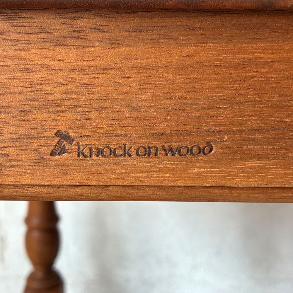 ノックオンウッド Knock on wood コロニアルシリーズ ハイバックチェア1 ダイニング ウォールナット無垢材 参考価格121,000円  ★