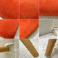 イデー IDEE アーオ ソファ AO SOFA 1Pソファ 1シーター オレンジ ファブリック W75cm 岡嶌要 ●