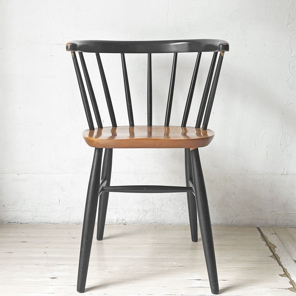 ビンテージ Vintage Nässjö Stolfabrik ダイニングチェア ハーフアーム  ユング・エクストローム Yngve Ekström スウェーデン 北欧家具 希少 ★