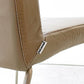 ボーコンセプト BoConcept マリポサディライト Mariposa Delight ダイニングチェア 本革シート グレー系 デンマーク B ●
