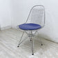 ヴィトラ vitra ワイヤーチェア Eames Wire Chair DKR5 エッフェルベース シートパッド付 C&R イームズ ミッドセンチュリー ●