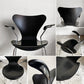 フリッツハンセン Fritz Hansen 3207 セブンチェア アームチェア ラッカー ブラック アルネヤコブセン 北欧家具 リペイント 参考価格￥146,080 - ■