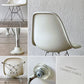 ハーマンミラー Herman Miller サイドシェルチェア サード 3rd FRP PVCレザー パーチメント ロータイプ エッフェルベース イームズ ビンテージ vintage ◇