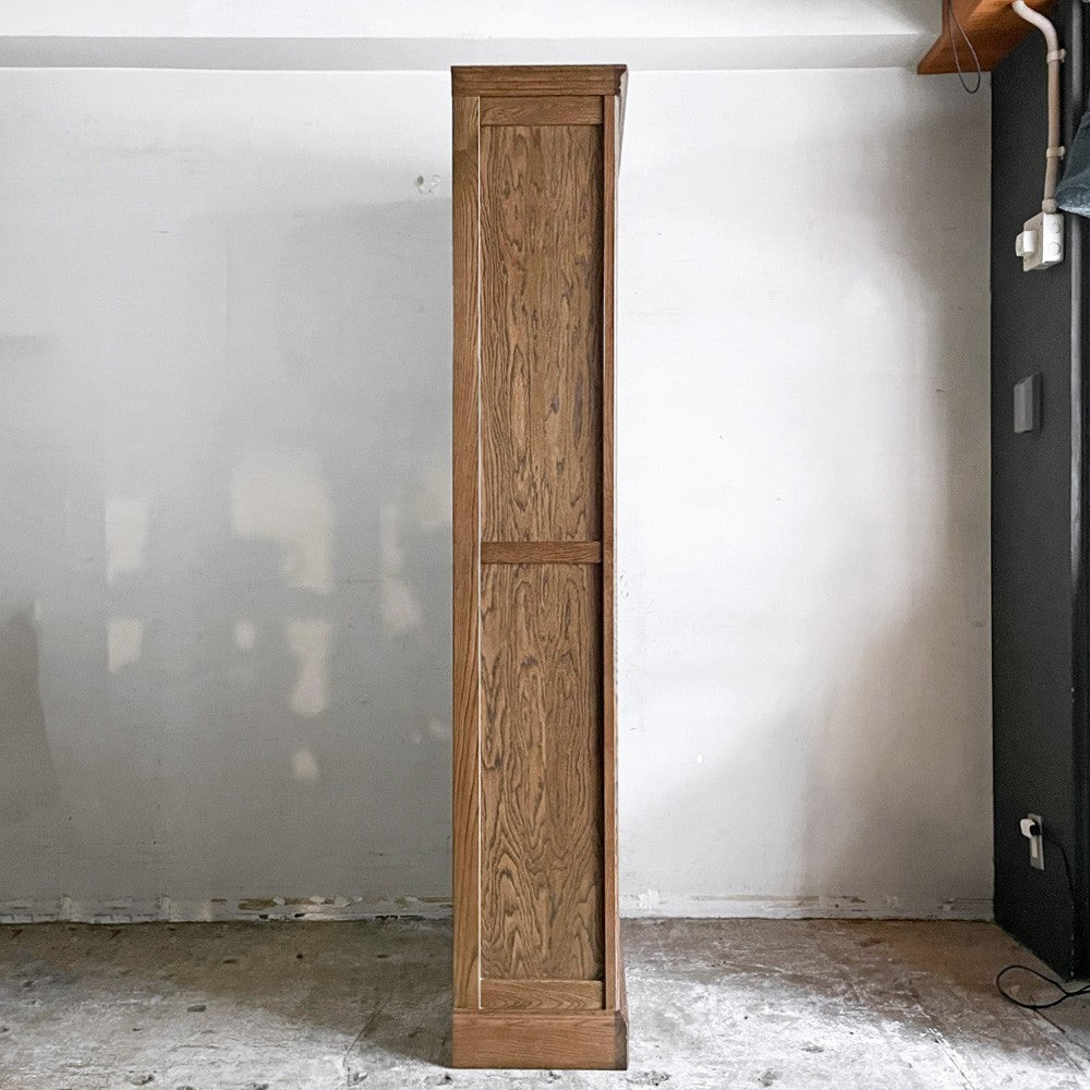 山室家具製作所 エスポアール ESPOIR No.115 オープン書棚850 6段 ブックシェルフ 本棚 ナラ材 H180cm 国産家具 ■