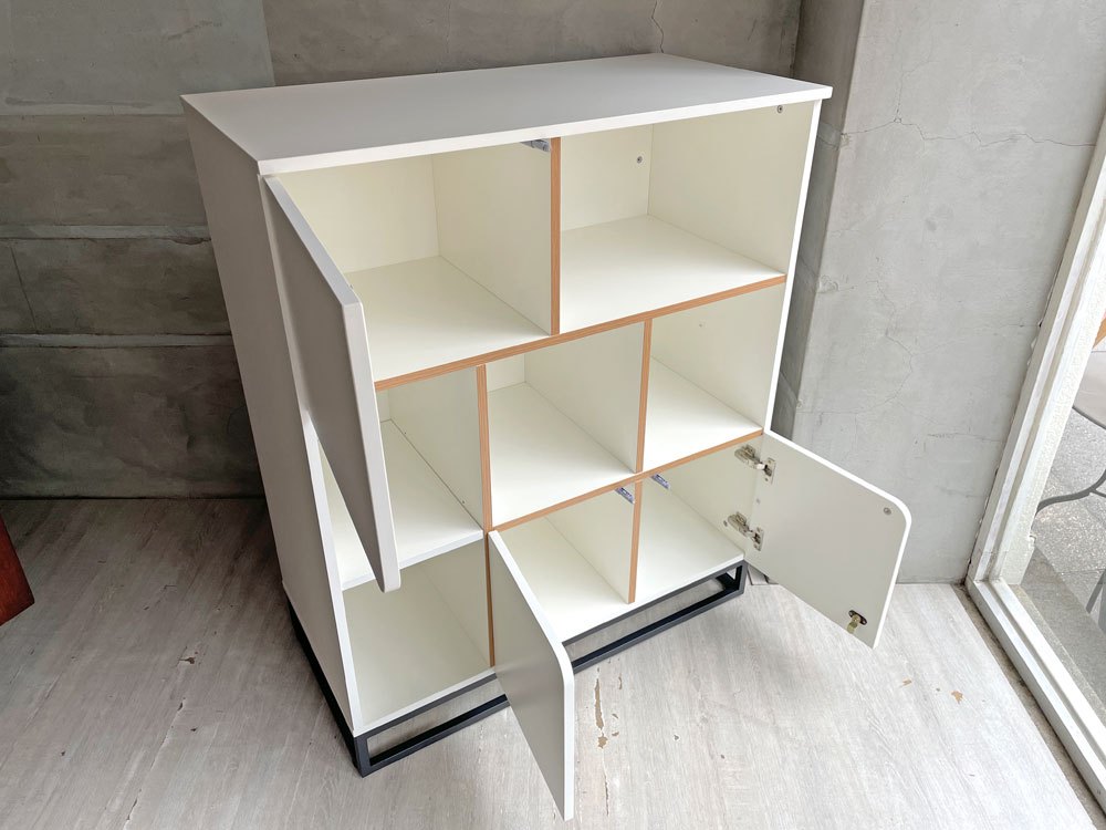 プレゼンス ファニチャーラボラトリー PRESENCE FURNITURE LABORATORY WAON ストレージ キャビネット  鍵付き 定価\119,680- ♪