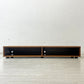 無印良品 MUJI AVボード スタッキングキャビネット ウォールナット材 ロータイプ W162cm TVボード 収納 ナチュラルデザイン ●