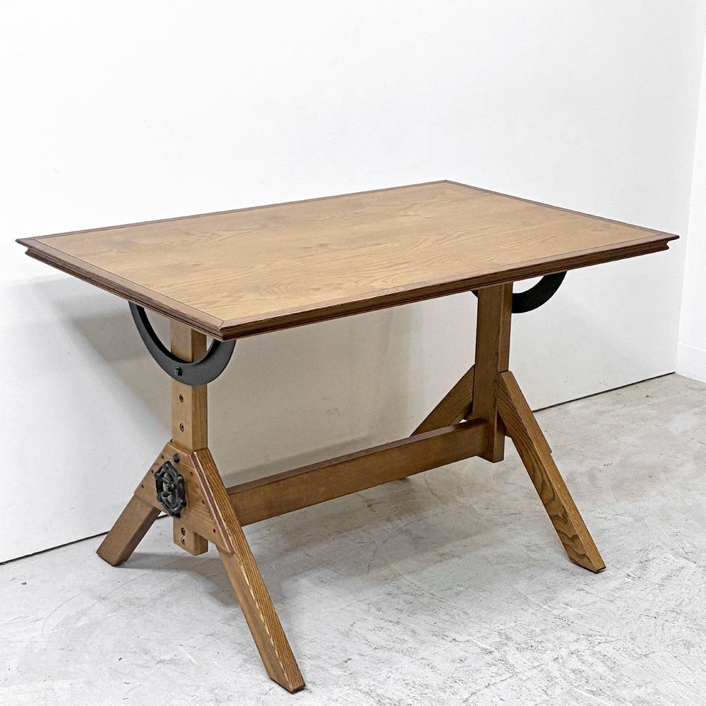 アクメファニチャー ACME Furniture フィルモアテーブル FILLMORE TABLE Sサイズ W115cm オーク材 アイアン インダストリアル ●