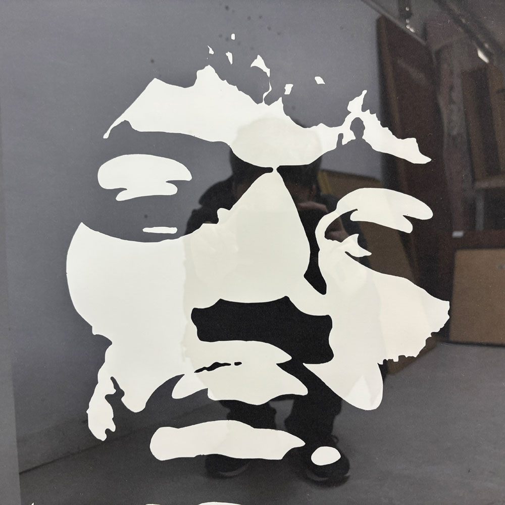 コンラッドリーチ CONRAD LEACH ジミ・ヘンドリックス Jimi Hendrix シルクスクリーン アートフレーム ポスター ポップアート 65/100 希少 56×69.5cm(スクリーンサイズ) 額装品 B ●