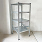 メタルシステム METALSISTEM スーパー123シリーズ SUPER123 スチールシェルフ STEEL SHELF 4段 W67.7xD70xH157.6cm イタリア製 ★