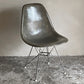 ハーマンミラー Herman Miller サイドシェルチェア 2nd ビンテージ エンボスレス すっぴんモデル FRP シーフォームグリーン ロータイプ エッフェルベース イームズ ■
