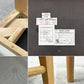 IDC大塚家具 OTSUKA フィル2 Fill 2 ベンチ 背付きタイプ オーク材 カバーリングファブリック オフホワイト系 W121cm 廃番 A 〓